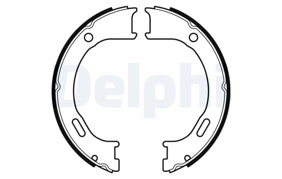 Brake Shoe Kit, parking brake