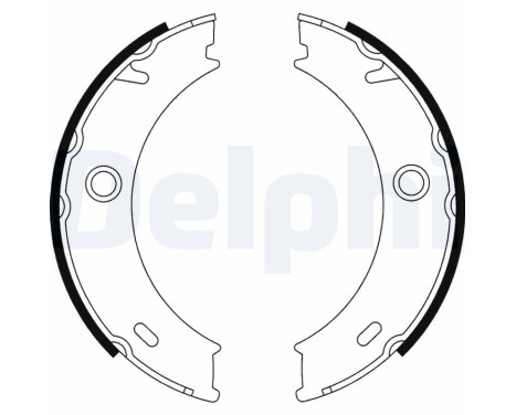 Brake Shoe Kit, parking brake