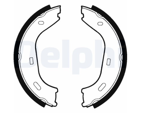 Brake Shoe Kit, parking brake