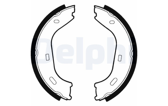 Brake Shoe Kit, parking brake