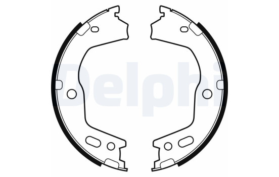 Brake Shoe Kit, parking brake