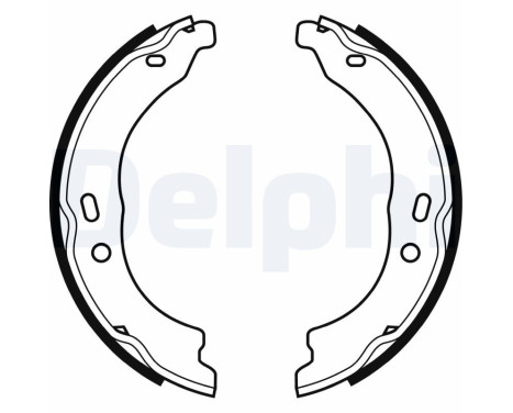 Brake Shoe Kit, parking brake