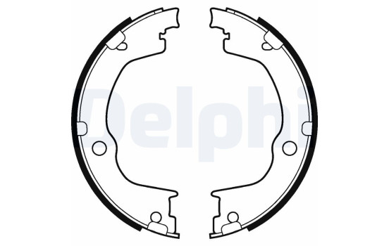 Brake Shoe Kit, parking brake