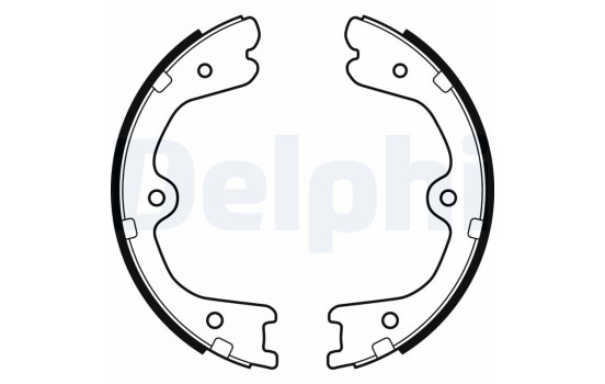 Brake Shoe Kit, parking brake