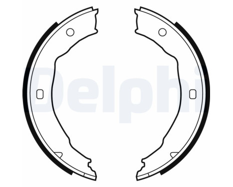 Brake Shoe Kit, parking brake
