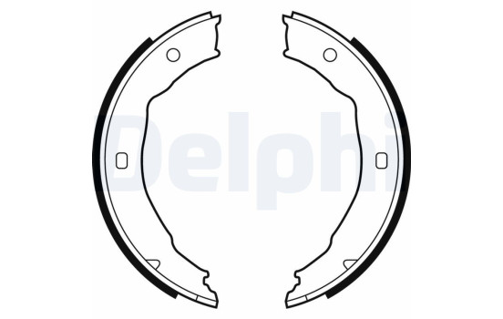 Brake Shoe Kit, parking brake
