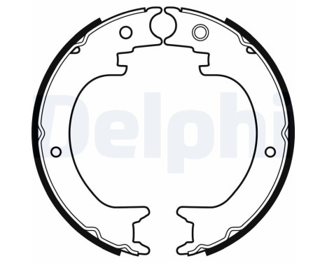 Brake Shoe Kit, parking brake