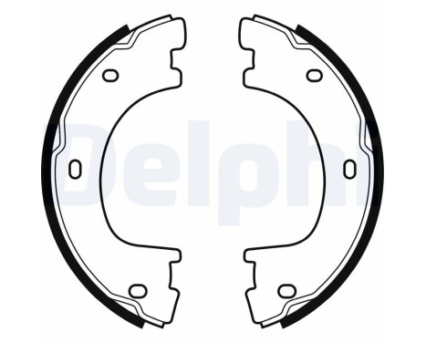 Brake Shoe Kit, parking brake