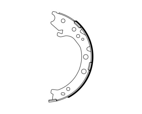 Brake Shoe Kit, parking brake