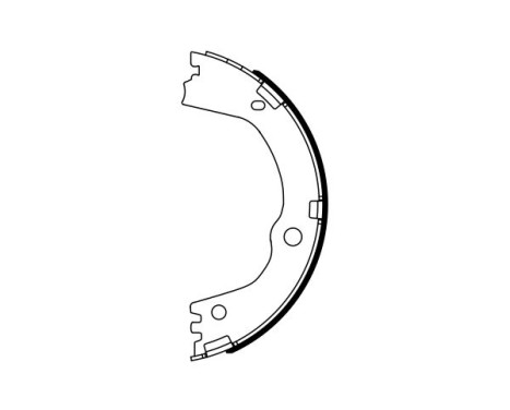 Brake Shoe Kit, parking brake, Image 5