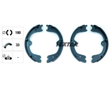 Brake Shoe Kit, parking brake, Image 2