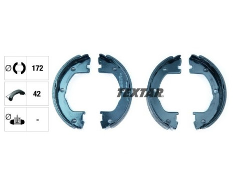 Brake Shoe Kit, parking brake, Image 2