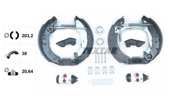 Brake Shoe Kit Shoe Kit Pro