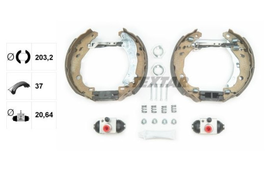Brake Shoe Kit Shoe Kit Pro