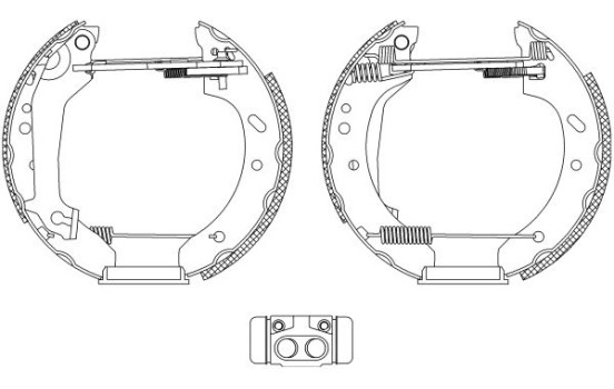 Brake Shoe Kit Shoe Kit Pro, Image 2