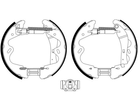 Brake Shoe Kit Shoe Kit Pro, Image 2