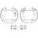 Brake Shoe Kit Shoe Kit Pro, Thumbnail 2
