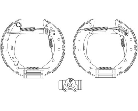 Brake Shoe Kit Shoe Kit Pro, Image 2