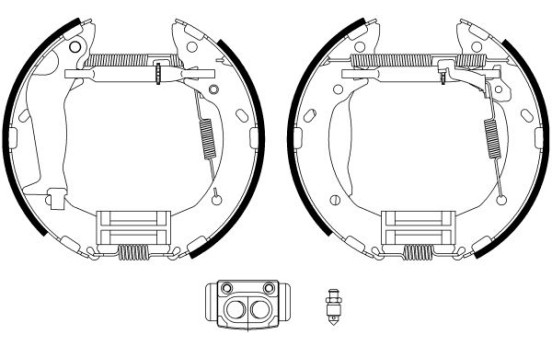 Brake Shoe Kit Shoe Kit Pro, Image 2