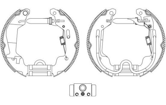 Brake Shoe Kit Shoe Kit Pro, Image 2