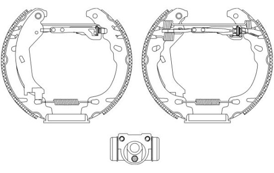 Brake Shoe Kit Shoe Kit Pro, Image 2