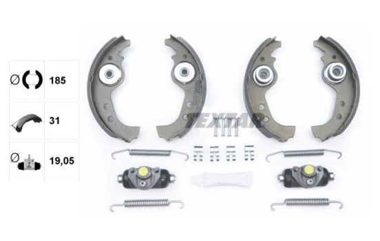 Brake Shoe Kit Shoe Kit