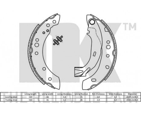 Brake Shoe Kit
