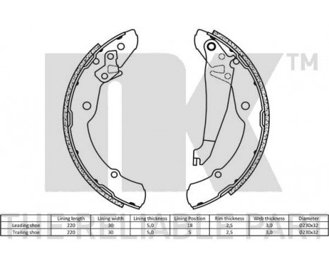 Brake Shoe Kit