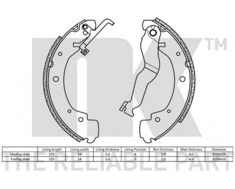 Brake Shoe Kit