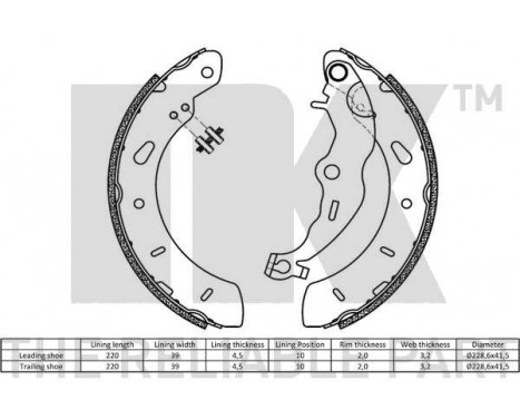 Brake Shoe Kit