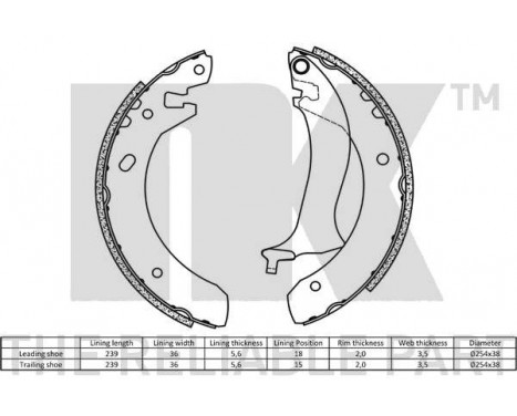 Brake Shoe Kit