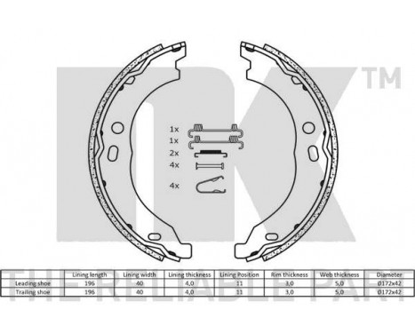 Brake Shoe Kit