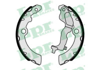 Brake shoe set 01051 Lpr