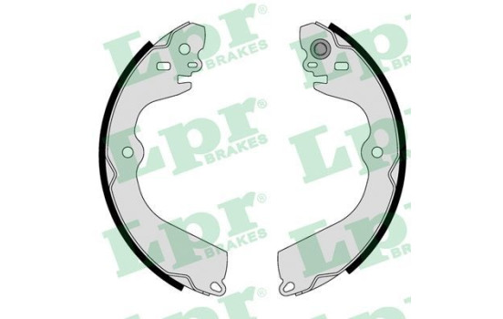 Brake Shoe Set 01118 Lpr, Image 2
