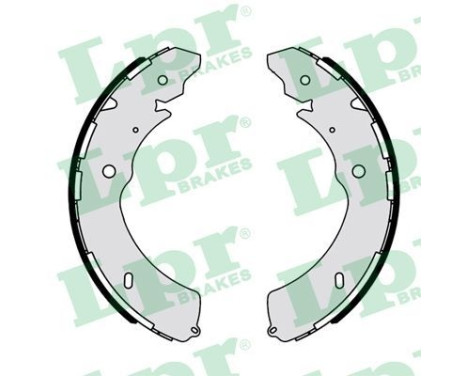 Brake Shoe Set 01171 Lpr, Image 2
