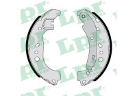 Brake shoe set 01197 Lpr