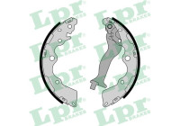 Brake shoe set 01201 Lpr