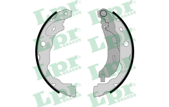 Brake shoe set 01216 Lpr