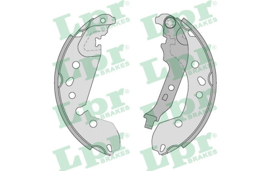 Brake shoe set 01239 Lpr