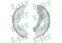 Brake shoe set 01248 Lpr