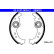 Brake Shoe Set 03.0137-0015.2 ATE