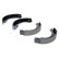 Brake Shoe Set 03.0137-0247.2 ATE, Thumbnail 3