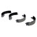 Brake Shoe Set 03.0137-0278.2 ATE, Thumbnail 3