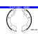 Brake Shoe Set 03.0137-0294.2 ATE, Thumbnail 2