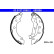 Brake Shoe Set 03.0137-0350.2 ATE