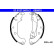 Brake Shoe Set 03.0137-0415.2 ATE, Thumbnail 2