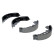 Brake Shoe Set 03.0137-0433.2 ATE, Thumbnail 3