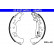 Brake Shoe Set 03.0137-0478.2 ATE