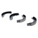 Brake Shoe Set 03.0137-0487.2 ATE, Thumbnail 2