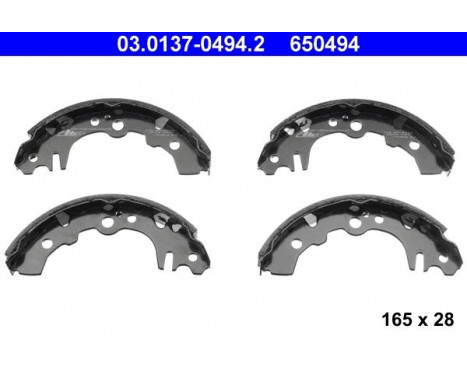 Brake Shoe Set 03.0137-0494.2 ATE, Image 2